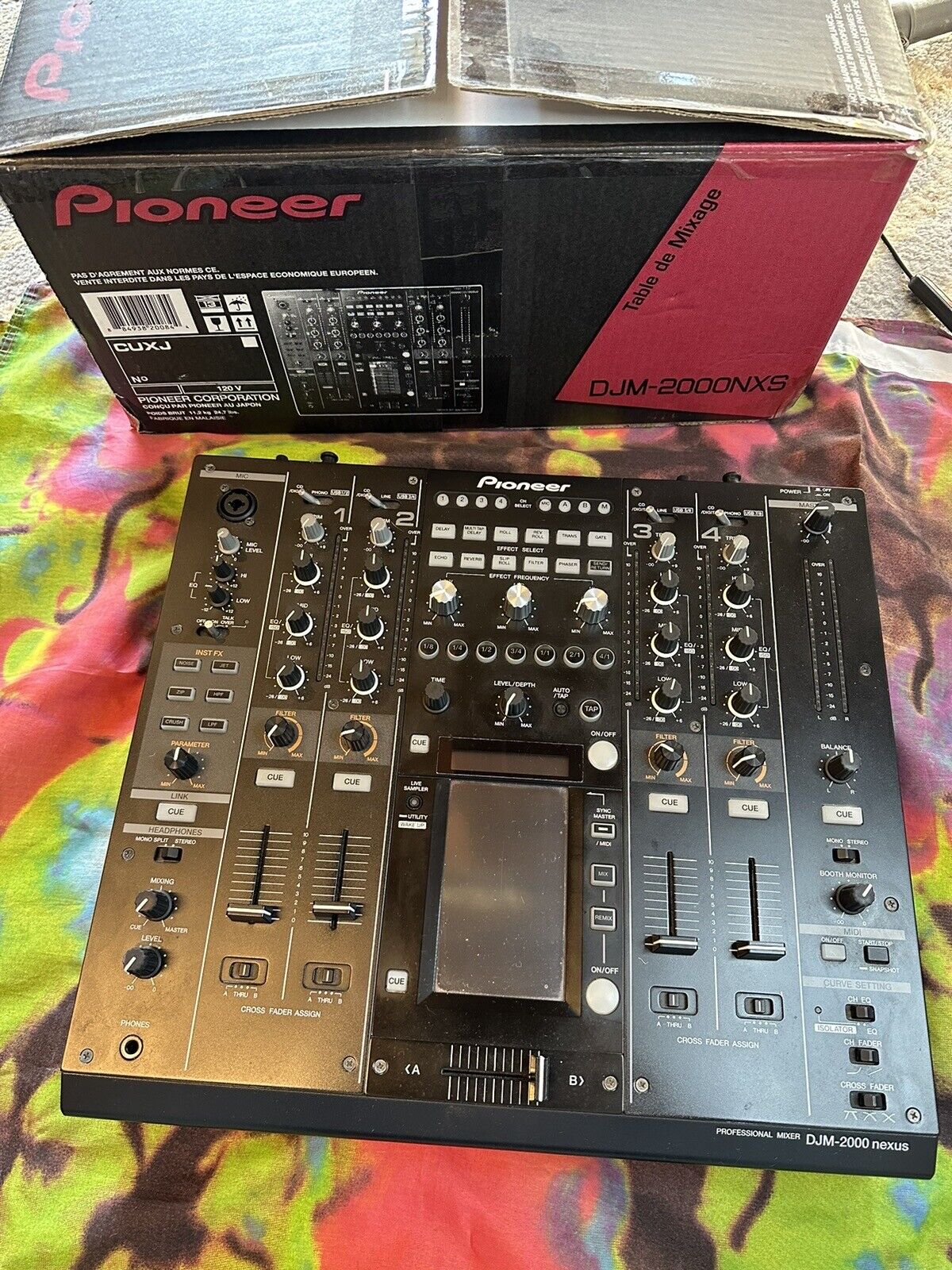 Pioneer DJM Pro DJ-микшер 4-канальный